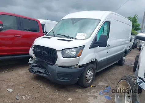 2022 Ford Transit-250 z USA, uszkodzony, nr VIN 1FTBR1CG2NKA12529